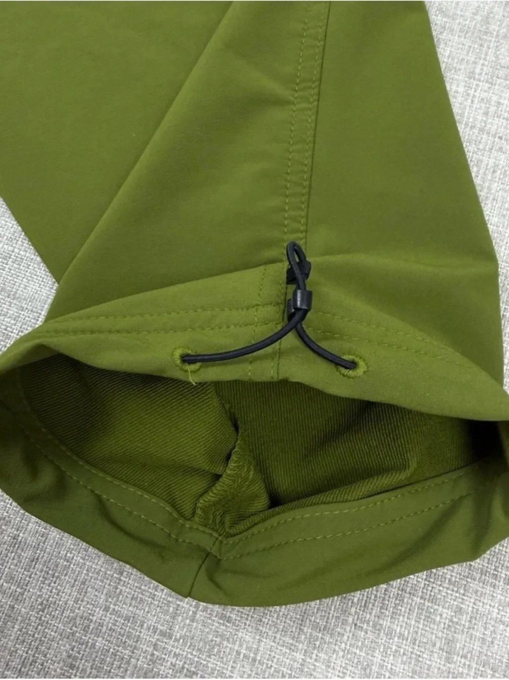 The North Face FlashDry XD Convertible Pants XL Green Zip Off Hiking Outdoor